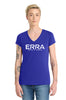 "Swim & Tennis" Ring Spun Ladies' V-Neck