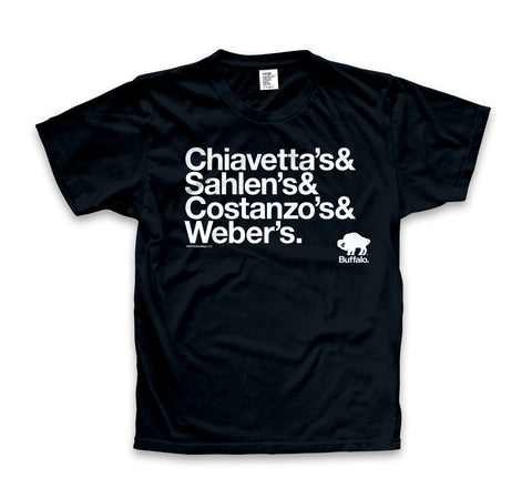 Chiavetta's& Sahlen's& Costanzo's& Webers.
